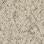 Schumacher 80530 Margarete Bouclé Ivory On Charcoal fabric swatch