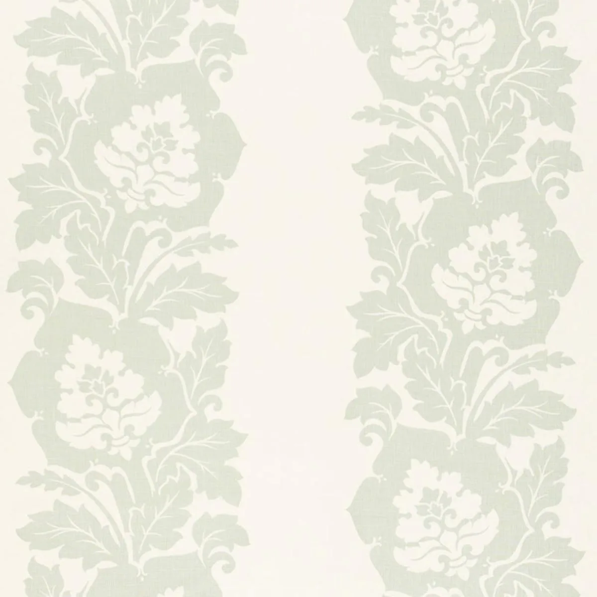 Schumacher 173852 Margate Damask Print Sky fabric swatch