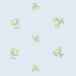 Schumacher 180841 Margie Floral Marigold fabric swatch