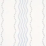 Schumacher 182011 Margot Linen Sheer Blue fabric swatch