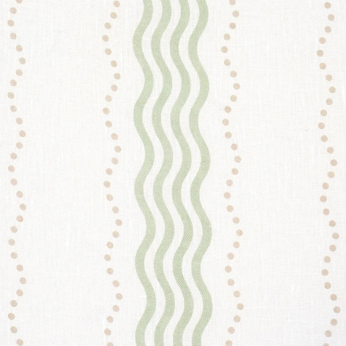 Schumacher 182010 Margot Linen Sheer Green fabric swatch