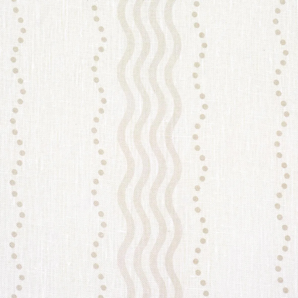 Schumacher 182012 Margot Linen Sheer Neutral fabric swatch