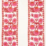 Schumacher 72331 Marguerite Embroidery Blossom fabric swatch