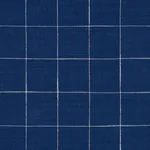 Schumacher 76770 Marietta Indigo fabric swatch