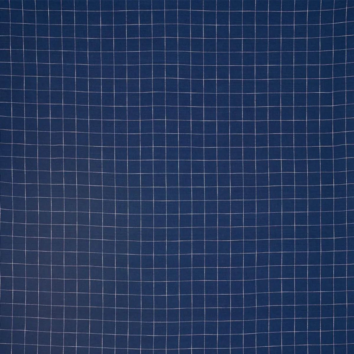Schumacher 76770 Marietta Indigo fabric swatch