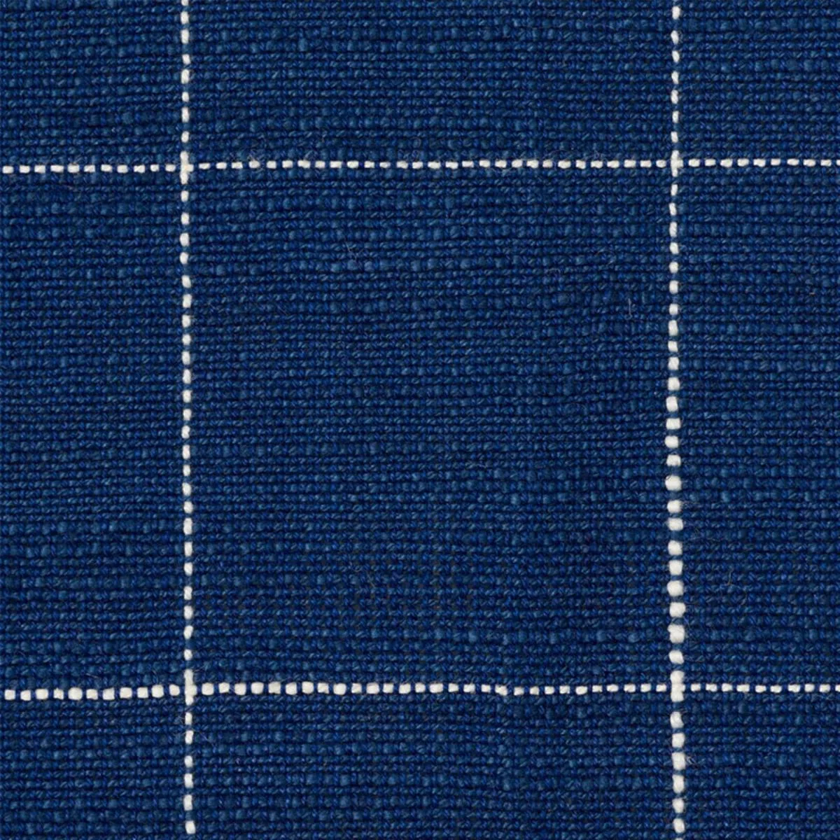 Schumacher 76770 Marietta Indigo fabric swatch
