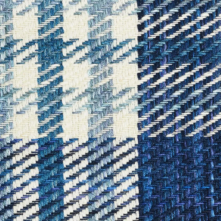 Schumacher 72062 Mariga Delft fabric swatch