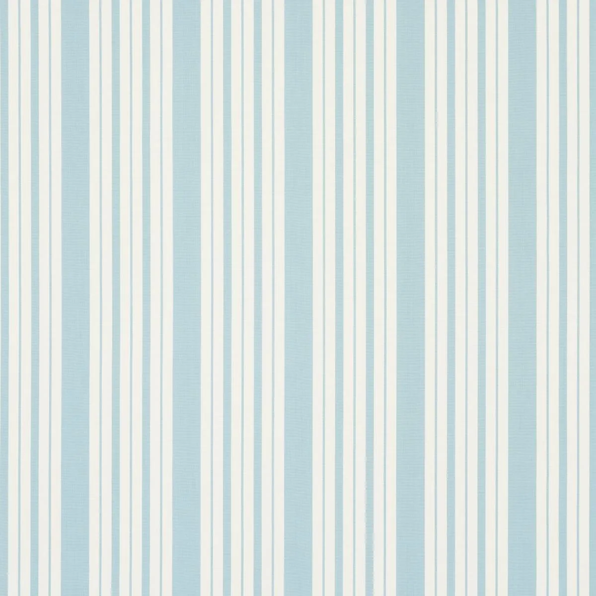 Schumacher 83802 Markie Stripe China Blue fabric swatch