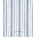 Schumacher 83800 Markie Stripe Cobalt fabric swatch