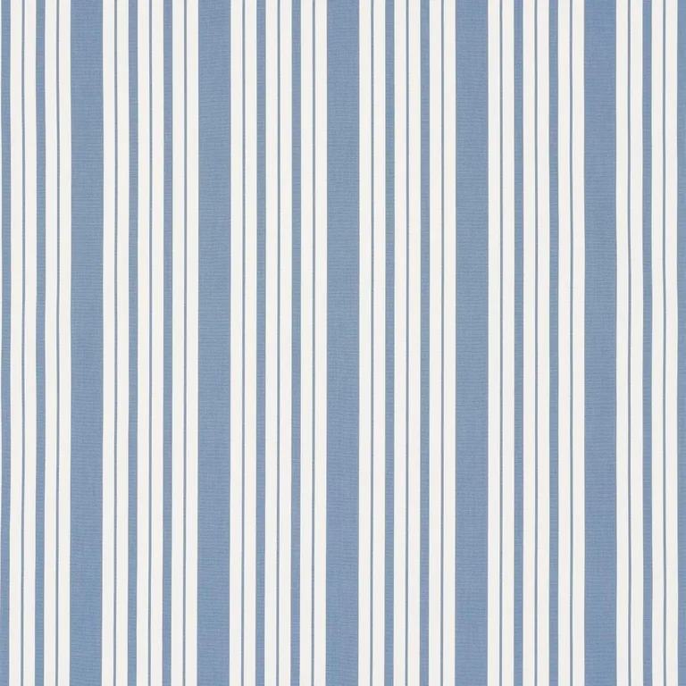 Schumacher 83800 Markie Stripe Cobalt fabric swatch