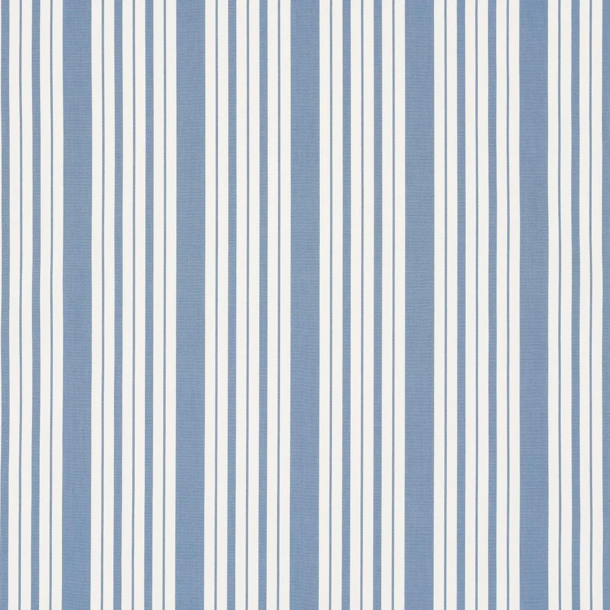 Schumacher 83800 Markie Stripe Cobalt fabric swatch