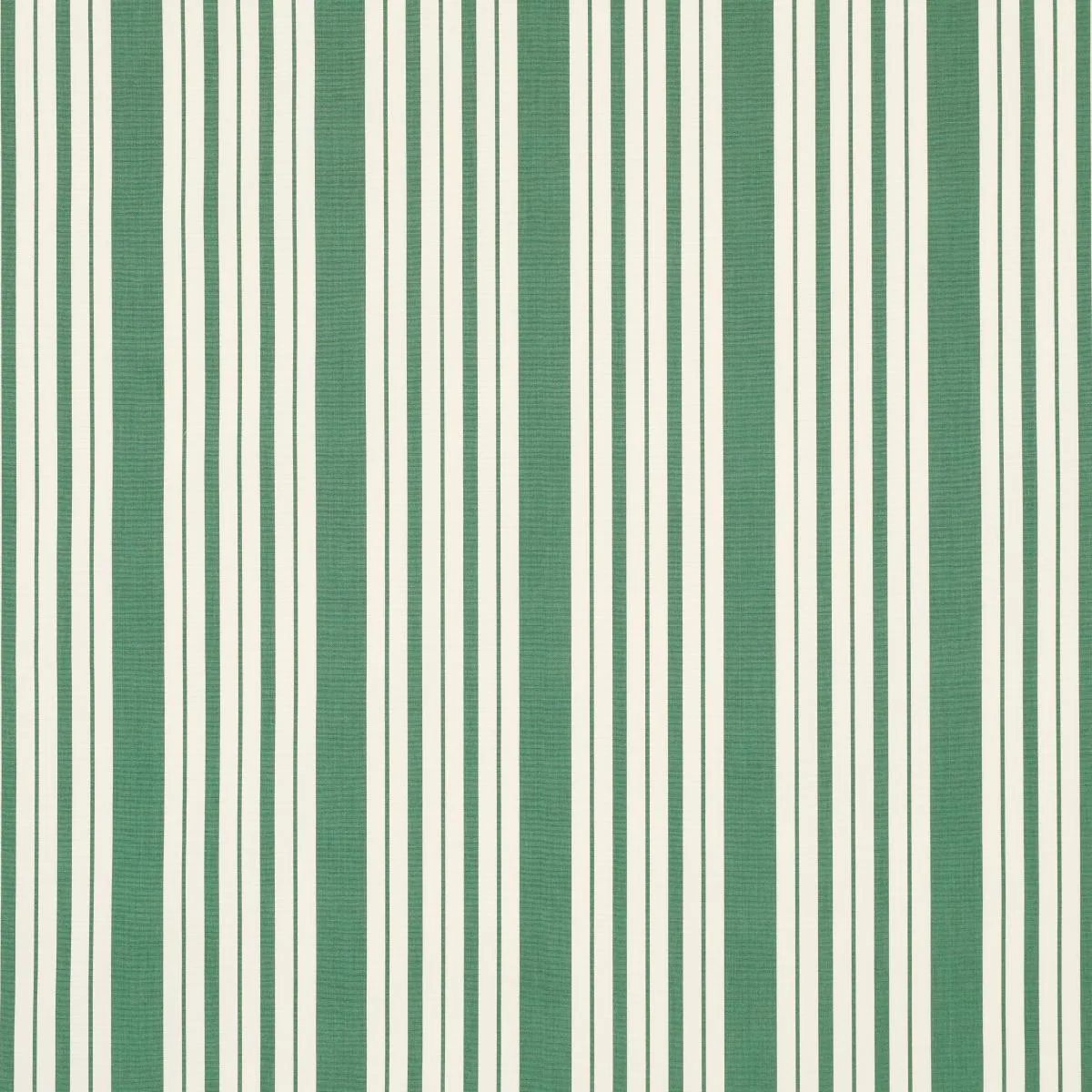 Schumacher 83804 Markie Stripe Emerald fabric swatch