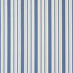 Schumacher 83801 Markie Stripe Indigo fabric swatch
