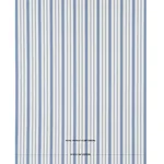 Schumacher 83801 Markie Stripe Indigo fabric swatch