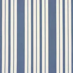 Schumacher 83801 Markie Stripe Indigo fabric swatch