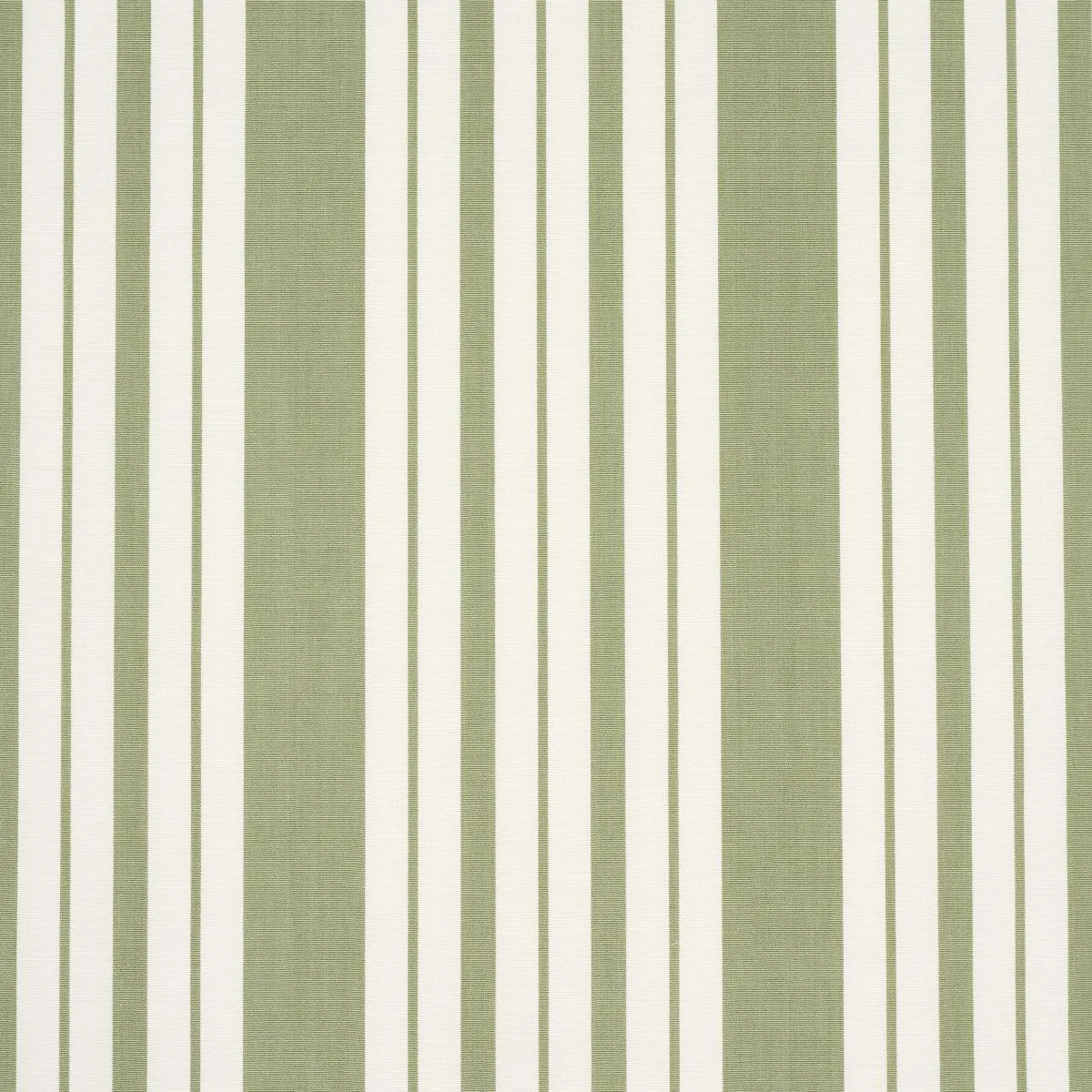 Schumacher 83803 Markie Stripe Leaf Green fabric swatch