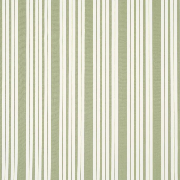 Schumacher 83803 Markie Stripe Leaf Green fabric swatch