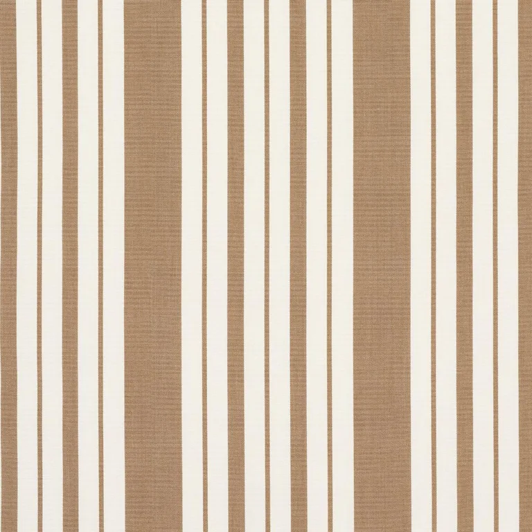 Schumacher 83805 Markie Stripe Neutral fabric swatch