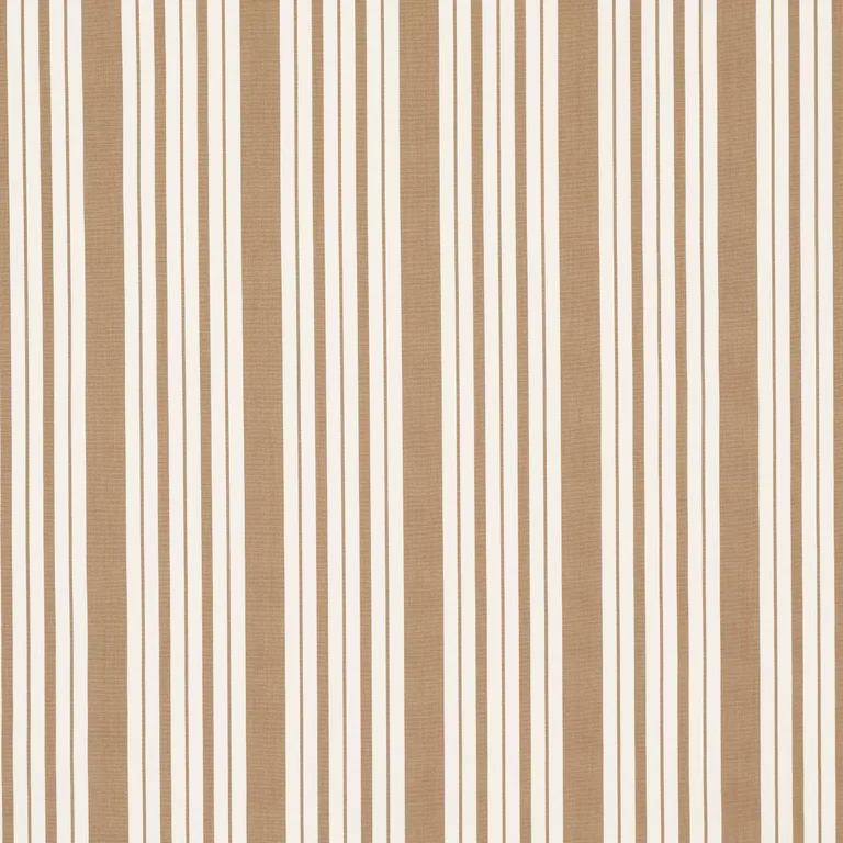 Schumacher 83805 Markie Stripe Neutral fabric swatch