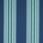 Schumacher 78602 Markova Stripe Navy fabric swatch