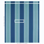 Schumacher 78602 Markova Stripe Navy fabric swatch