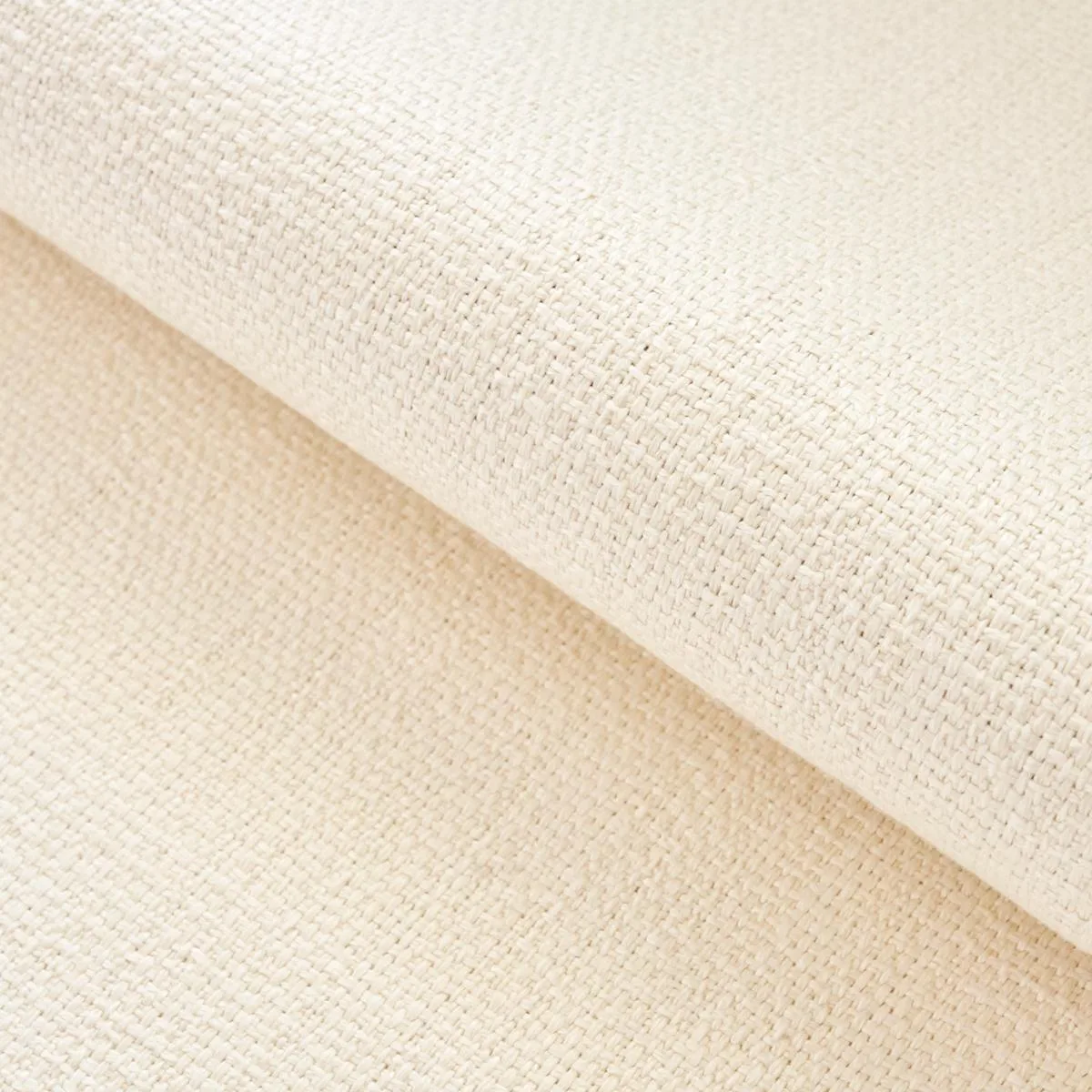 Schumacher 81270 Marli Indoor/Outdoor Hemp Ivory fabric swatch