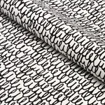 Schumacher 180391 Marlowe Black fabric swatch