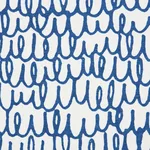 Schumacher 180390 Marlowe Navy fabric swatch