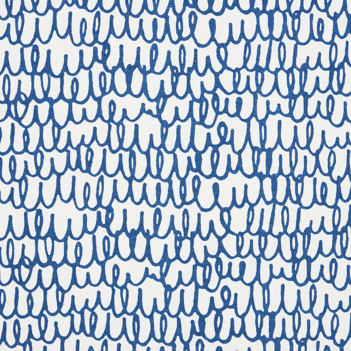 Schumacher 180390 Marlowe Navy fabric swatch