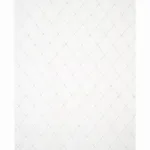 Schumacher 68000 Marquise Embroidered Sheer Pearl fabric swatch