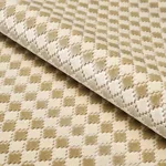 Schumacher 65644 Marrakesh Velvet Champagne fabric swatch