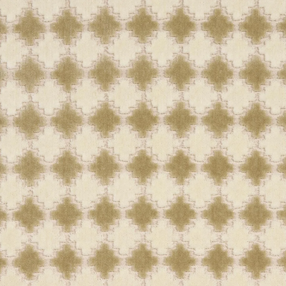 Schumacher 65644 Marrakesh Velvet Champagne fabric swatch