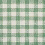 Schumacher 81411 Martina Plaid Indoor/Outdoor Green fabric swatch