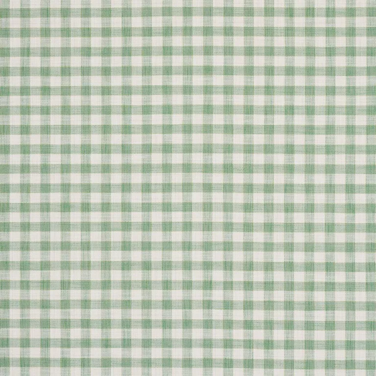 Schumacher 81411 Martina Plaid Indoor/Outdoor Green fabric swatch