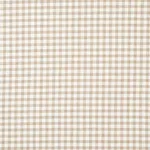 Schumacher 81412 Martina Plaid Indoor/Outdoor Natural fabric swatch