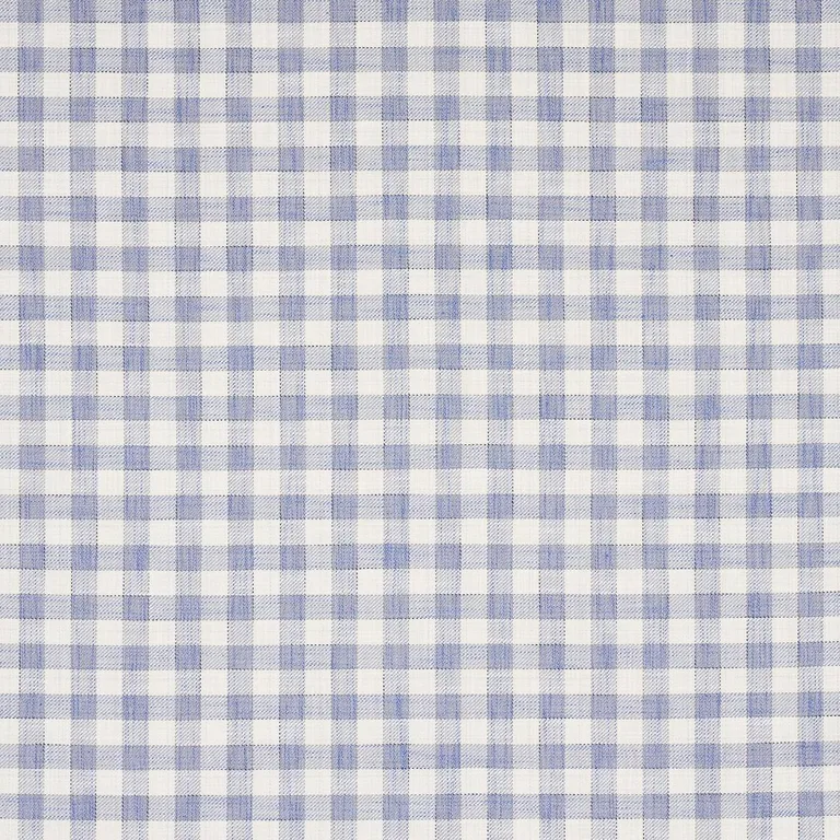 Schumacher 81410 Martina Plaid Indoor/Outdoor Navy fabric swatch