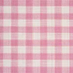 Schumacher 81414 Martina Plaid Indoor/Outdoor Pink fabric swatch