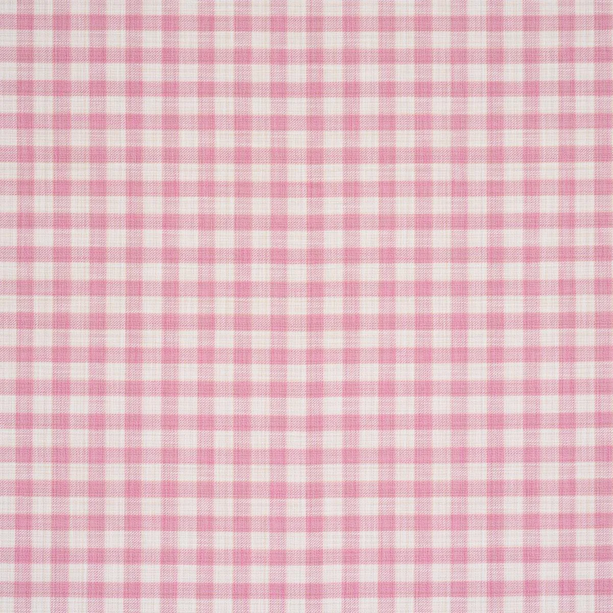Schumacher 81414 Martina Plaid Indoor/Outdoor Pink fabric swatch