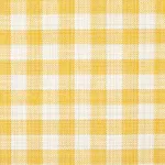 Schumacher 81413 Martina Plaid Indoor/Outdoor Yellow fabric swatch