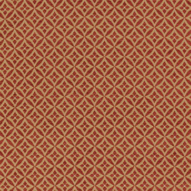Schumacher 55721 Martine Weave Rosewood fabric swatch