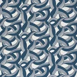 Schumacher 178032 Martingale Blue fabric swatch