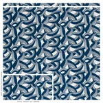 Schumacher 178032 Martingale Blue fabric swatch