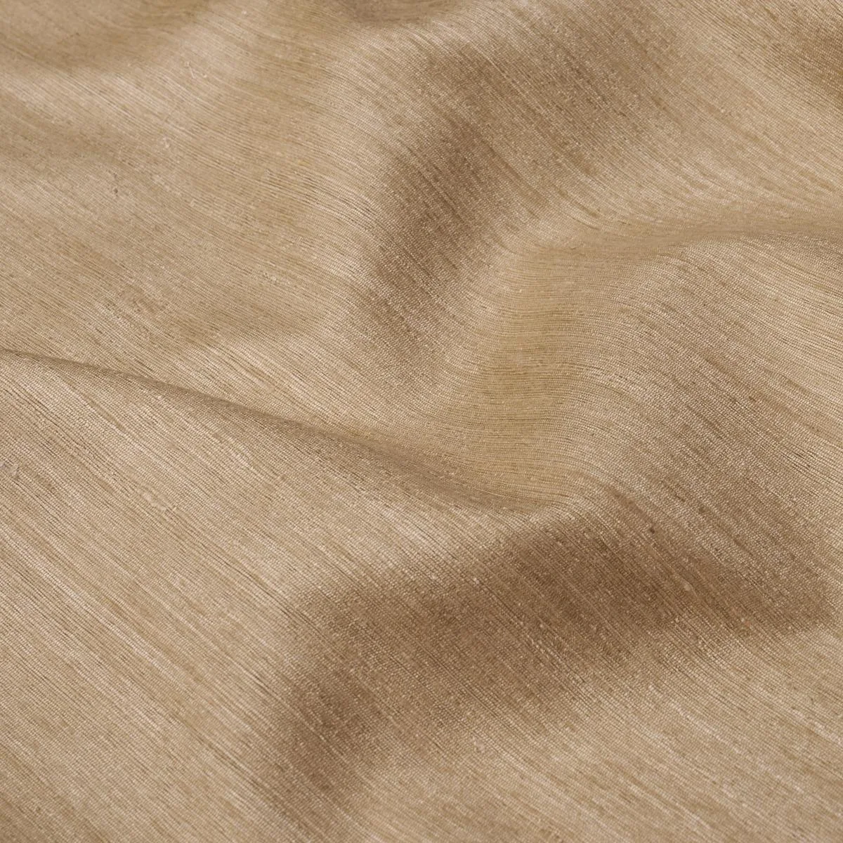 Schumacher 87222 Masara Handwoven Silk Beige fabric swatch