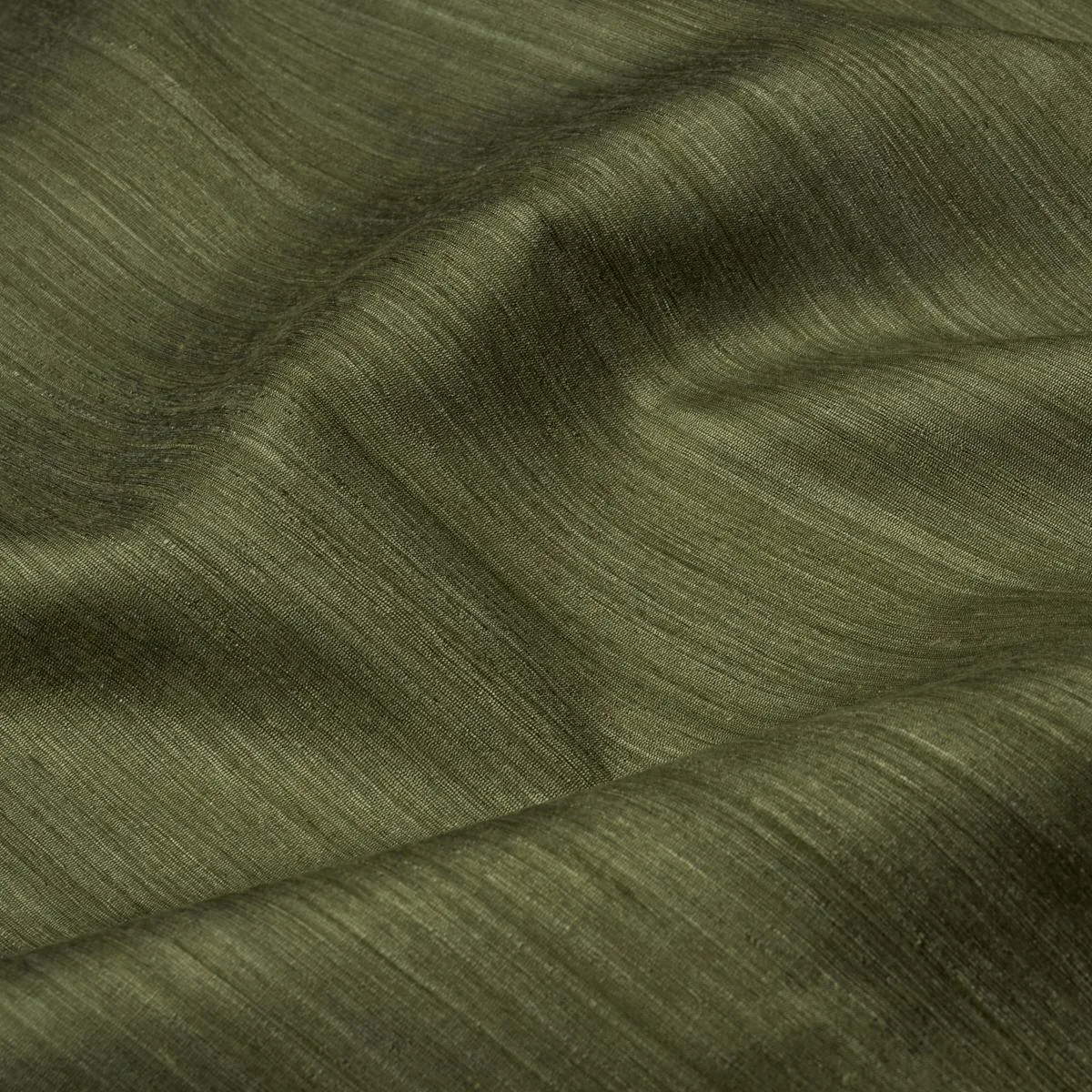 Schumacher 87227 Masara Handwoven Silk Herb fabric swatch