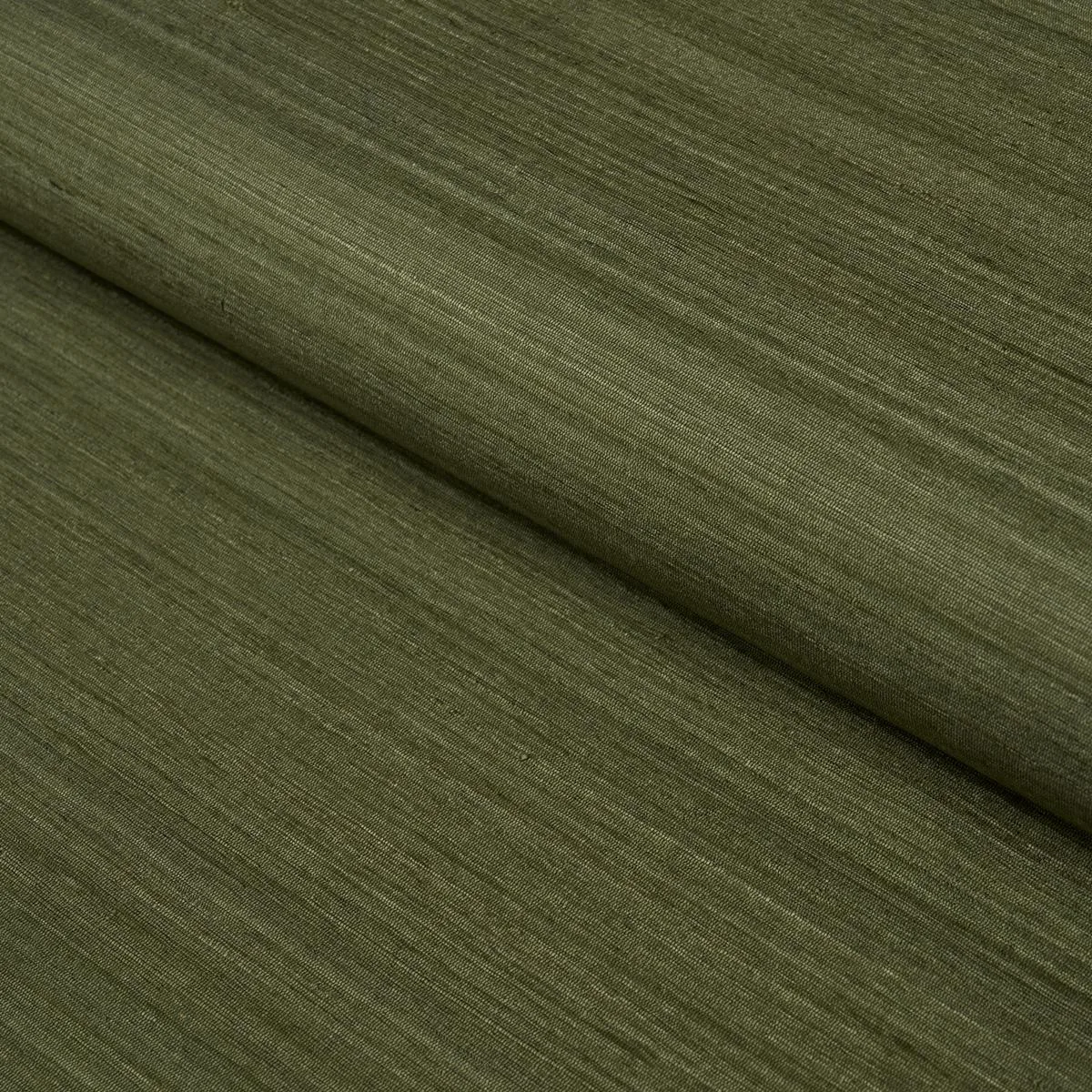 Schumacher 87227 Masara Handwoven Silk Herb fabric swatch