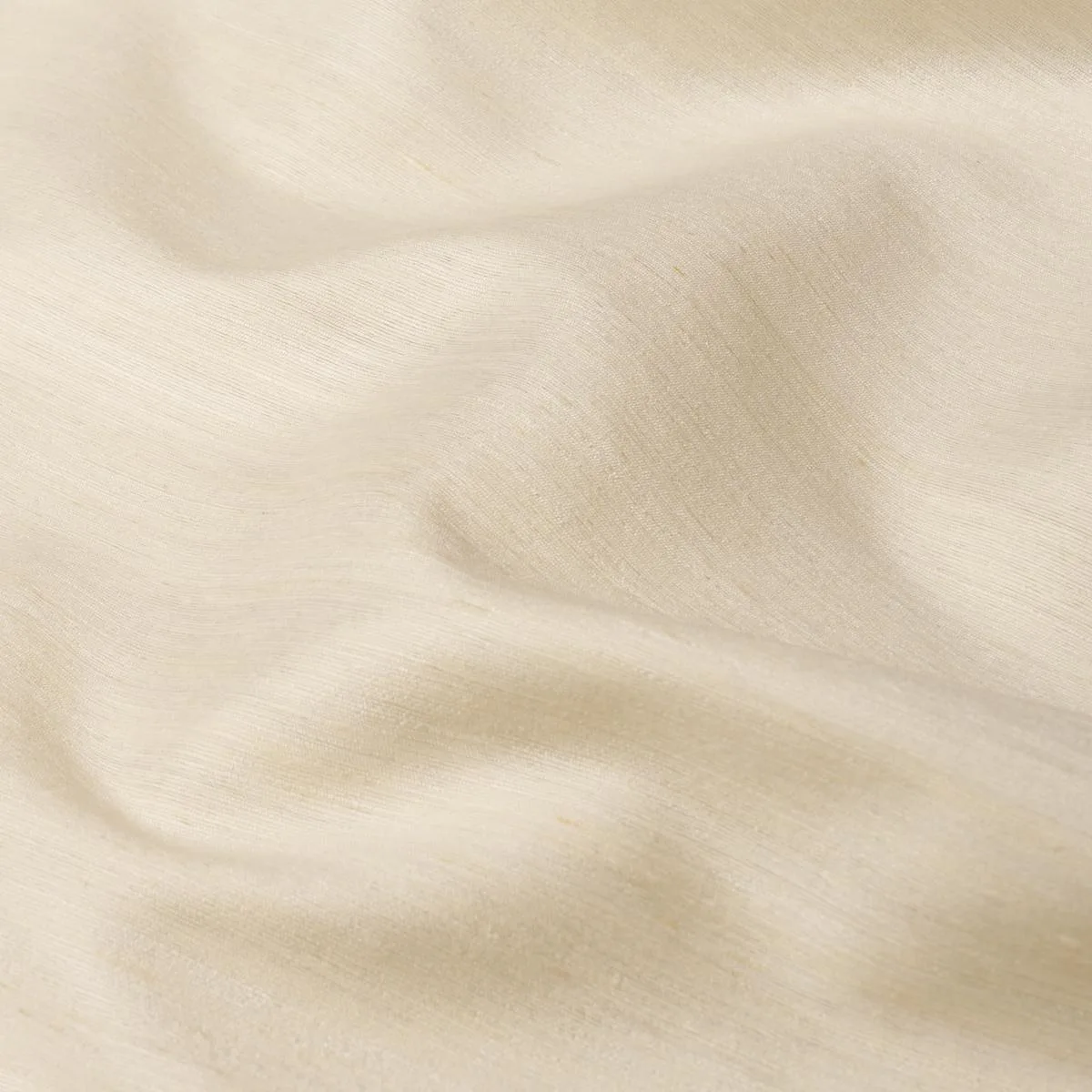 Schumacher 87221 Masara Handwoven Silk Ivory fabric swatch