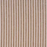 Schumacher 180594 Mathis Ticking Stripe Flax fabric swatch