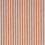 Schumacher 180595 Mathis Ticking Stripe Spice fabric swatch