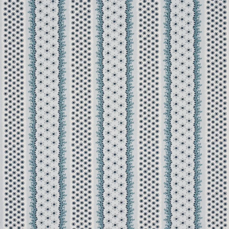 Schumacher 182691 Matilda Aqua fabric swatch