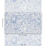 Schumacher TL400053 Matisse Cobalt fabric swatch